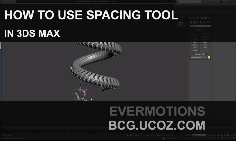 How to use spacing tool