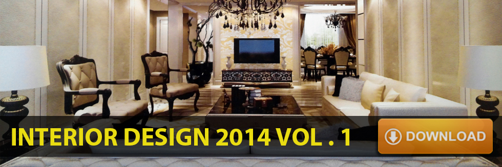 Interior Design 3D models Integration 2014 VOL.1- The most interior 3ds max model in 2014 - click to download