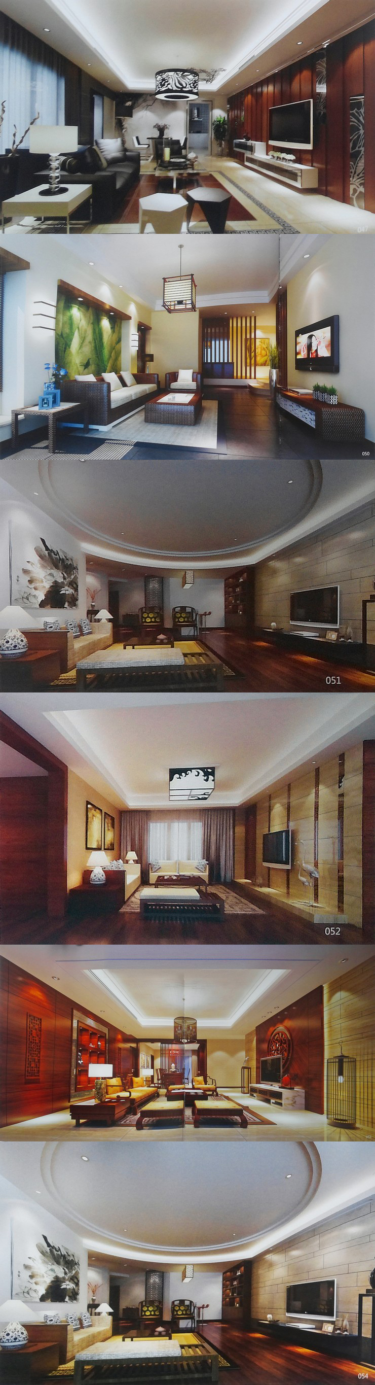 Living-room interior design 3ds max model 2014