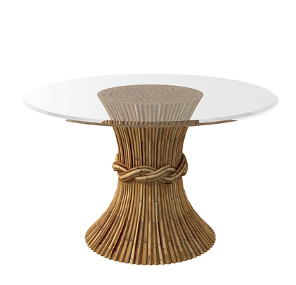 Table 3ds max model - Wheat Round Table NP